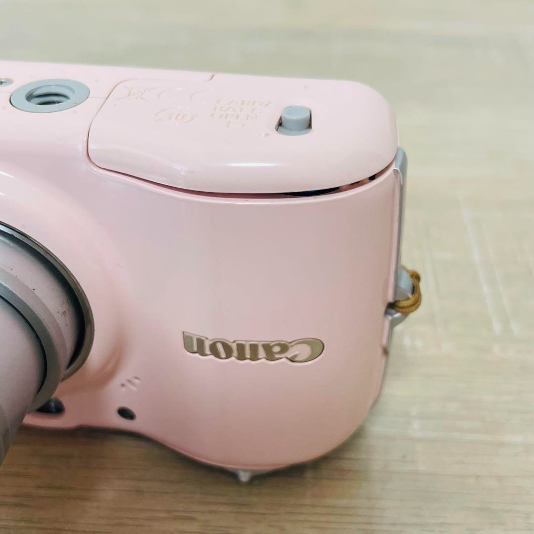 Canon PowerShot E1 Pink Digital Camera 10MP Retro Compact Tested