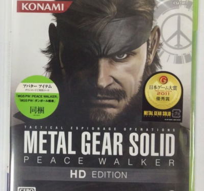 Xbox 360 METAL GEAR SOLID PEACE WALKER HD EDITION KONAMI Factory
