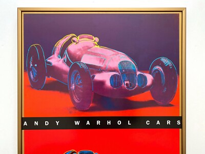 ANDY WARHOL ESTATE RARE 1988 POP ART LITHOGRAPH PRINT FRAMED 