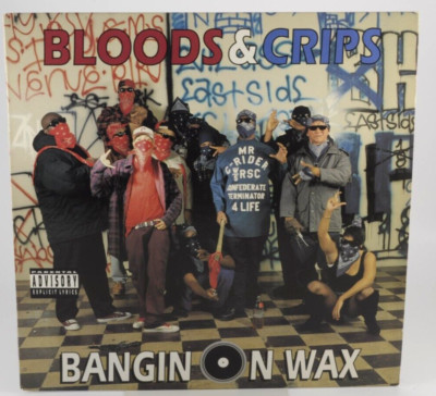 Bloods & Crips – Bangin On Wax D Records 1993 Us Original ( 1LP/Vg
