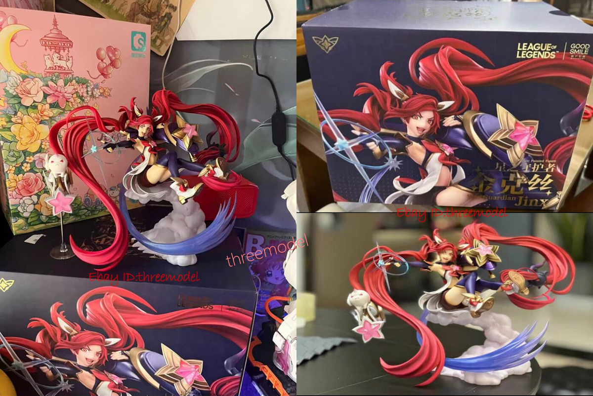 LOL GSAS League of Legends 1/7 Star Guardian Jinx Figure Statue