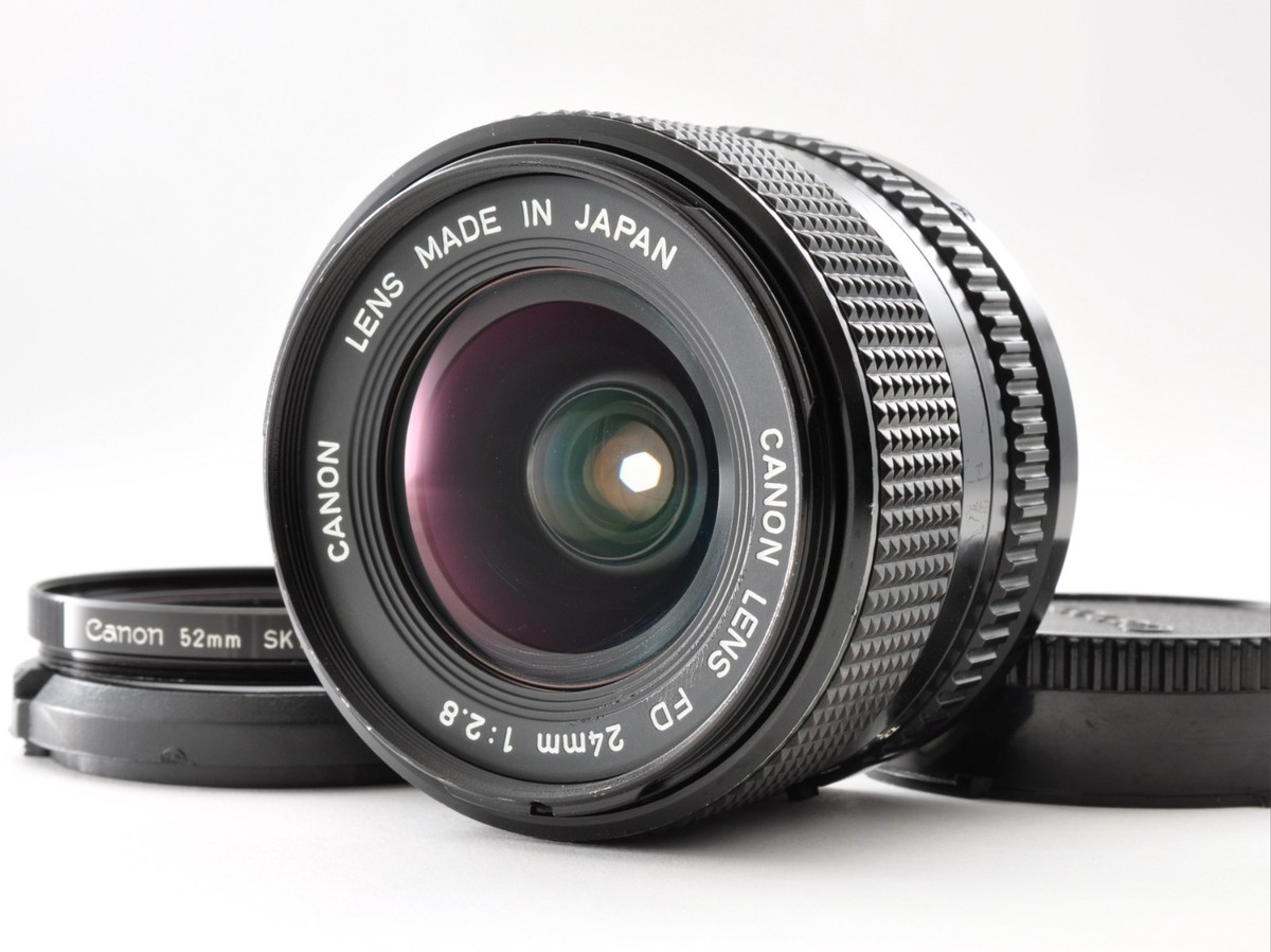 Canon NEW FD 24mm F/2.8 NFD Wide Angle MF Lens Excellent+++++ From