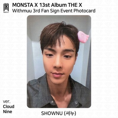 MONSTA X The 13th Mini Album THE X Withmuu 3rd Fan Sign Event
