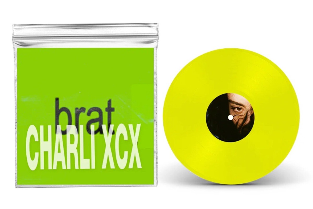 Charli XCX BRAT UK Vinyl Tour Exclusive Translucent Highlighter