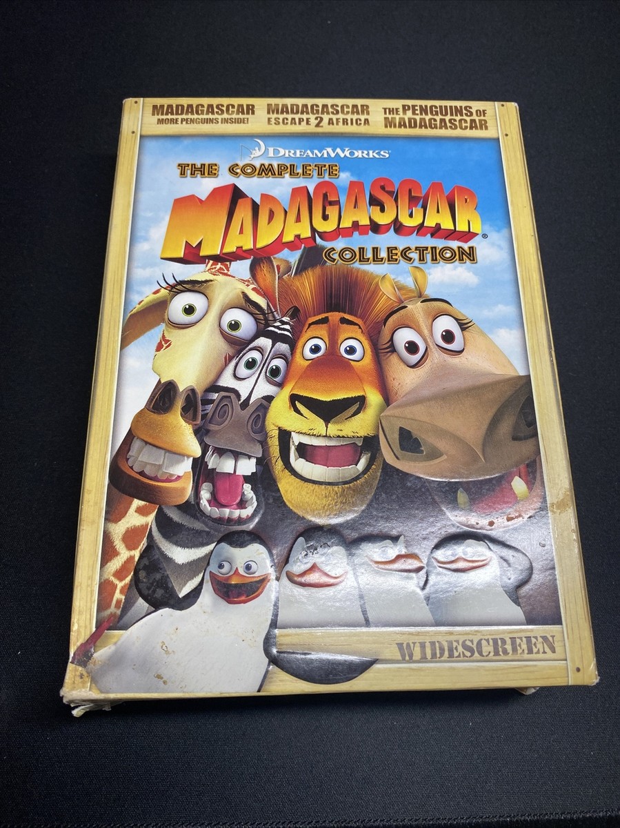 Madagascar: The Complete Collection (DVD, 2009, 3-Disc Set