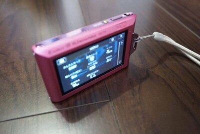 Sony Cyber Shot DSC-TX1 10.2MP 4.0x Compact Digital Camera Pink