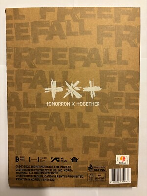 TXT [Name Chapter : FREEFALL] Autographed Signed Album TOMORROW X