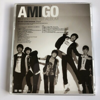 SHINee The 1st Album AMIGO CD+DVD K-POP | eBay