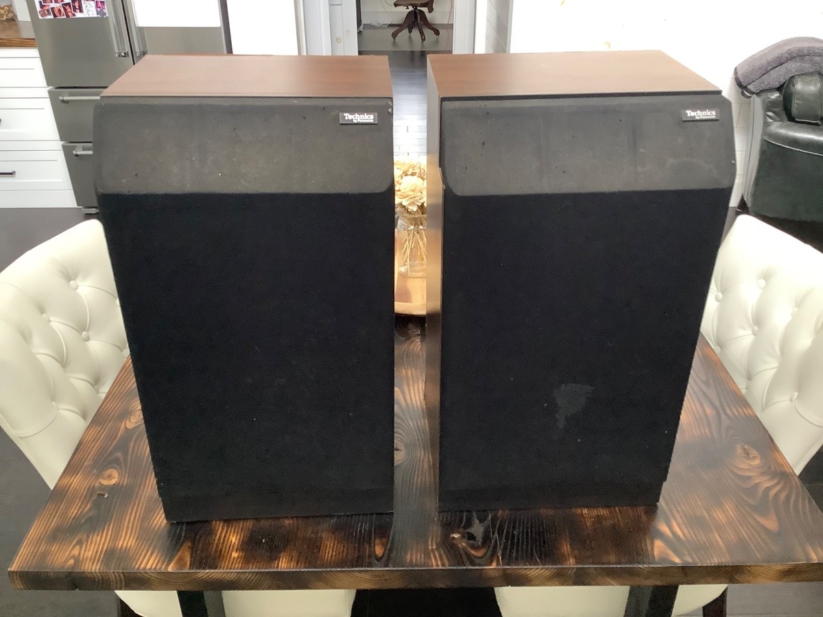 Vintage Technics by Panasonic SB-4500 floor stereo speaker Pair