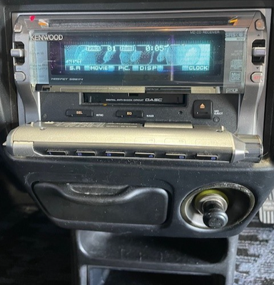 KENWOOD DPX-07MD 2Din Car Audio CD MD Player Receiver component