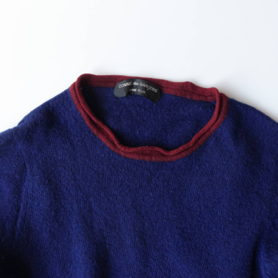 1994 AW Comme Des Garcons Homme Plus Full Length Knit Blue Size