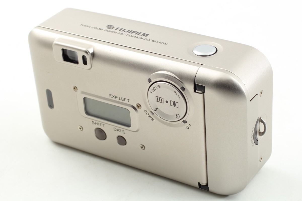 💥TOP MINT IN Case] Fujifilm Tiara Zoom 35mm Point & Shoot Film