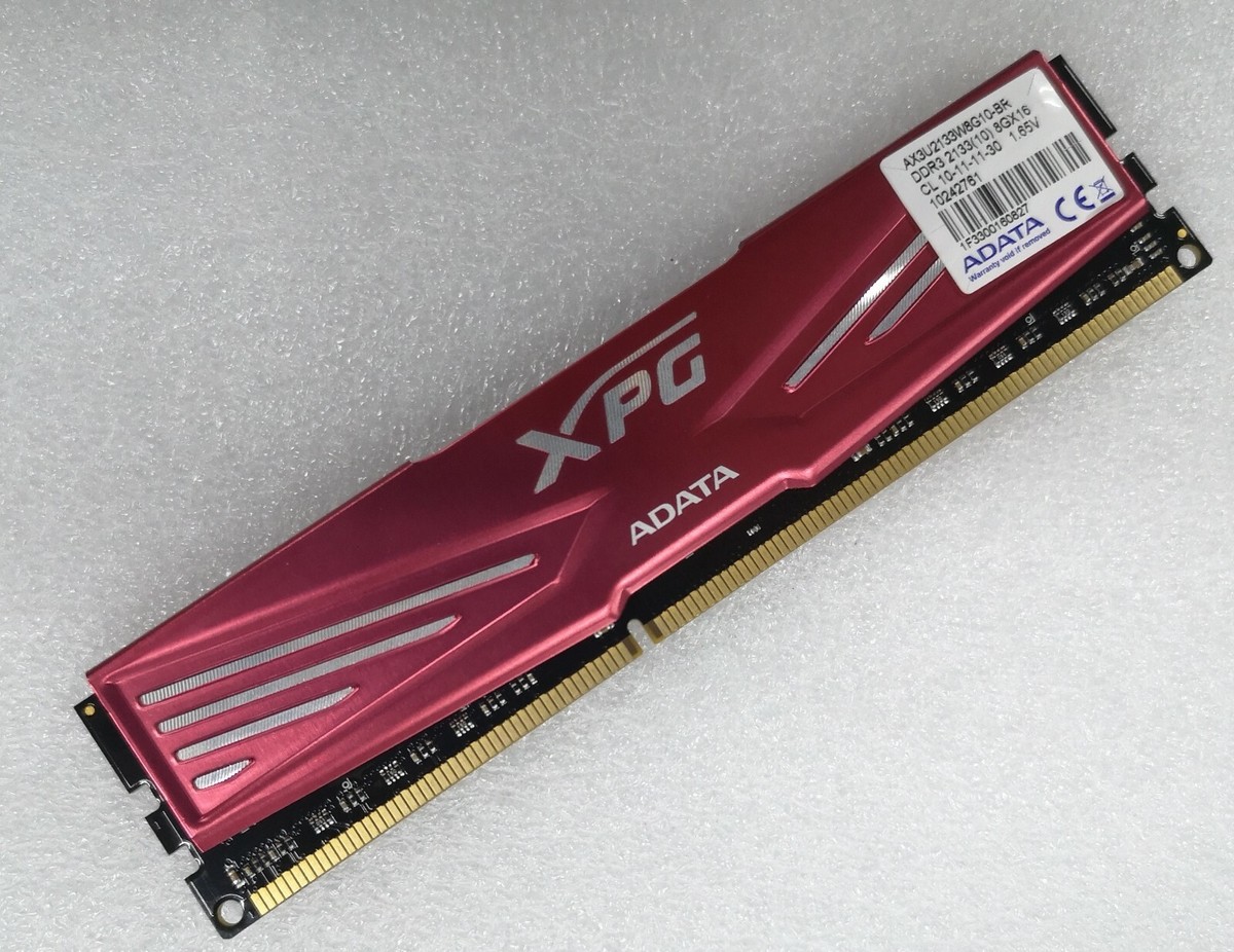 ADATA XPG 8GB DDR3 2133 PC3-17000 AX3U2133W8G10-BR 240pin Desktop