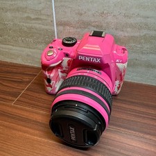 PENTAX Pentax K K-r 12.4 MP Digital SLR Camera - Pink (Kit w/ DA L