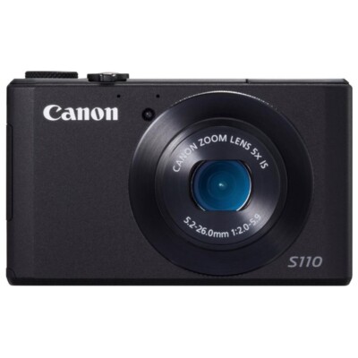 Canon PowerShot S110 12.1MP Digital Camera with 3-Inch LCD (Black