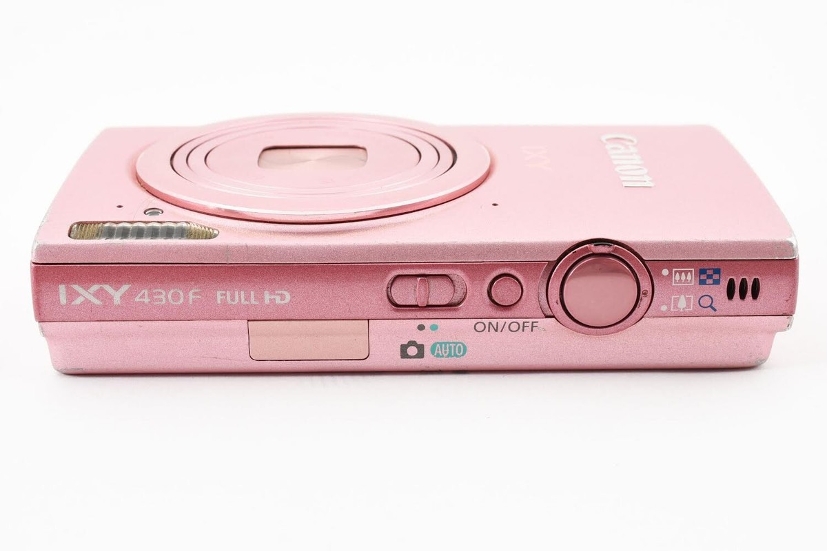 Canon IXY 430F 430 F 16.1 MP Compact Digital Camera Light Pink
