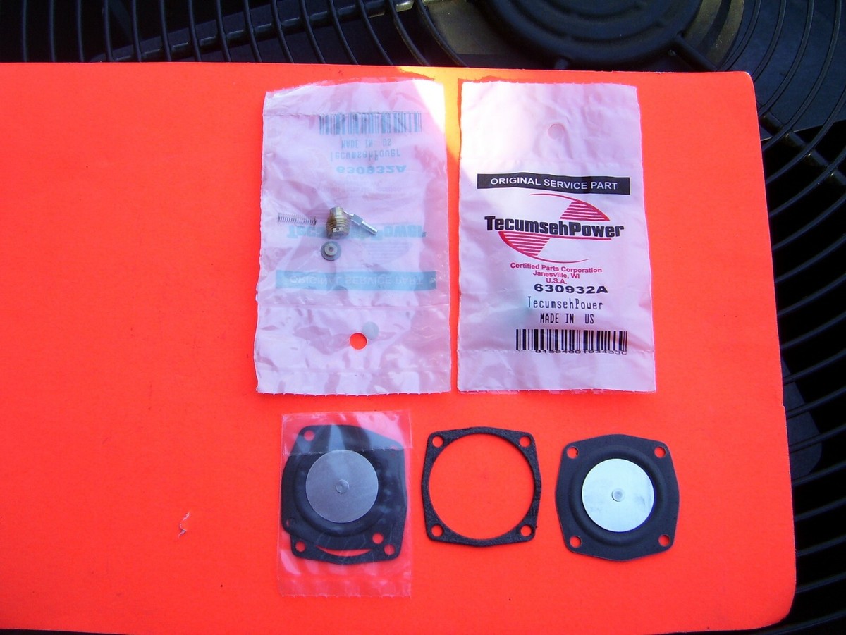 2-CARB KITS FOR TECUMSEH JIFFY ICE AUGER MODEL 30 & 31 ( WITH FREE