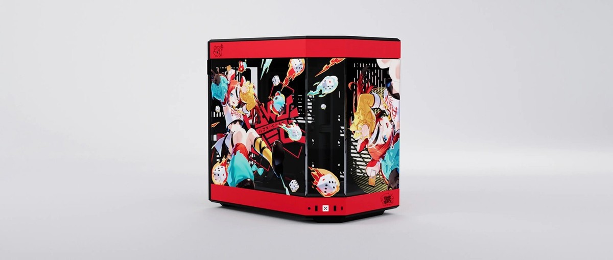 Hakos Baelz Hyte y60 Limited Tower Case w/ Mouse Pad Limited 3000