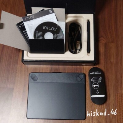 Wacom Intuos Comic CTH-490 K1 Pen & Touch Tablet S Black For Anime