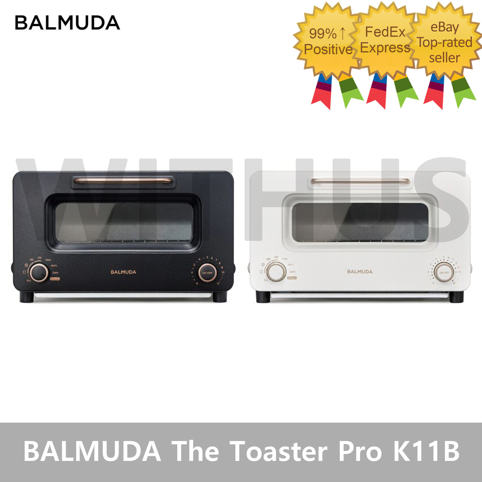 BALMUDA Steam The Toaster Pro K11B Mini Oven AC 220V / 60Hz Fedex