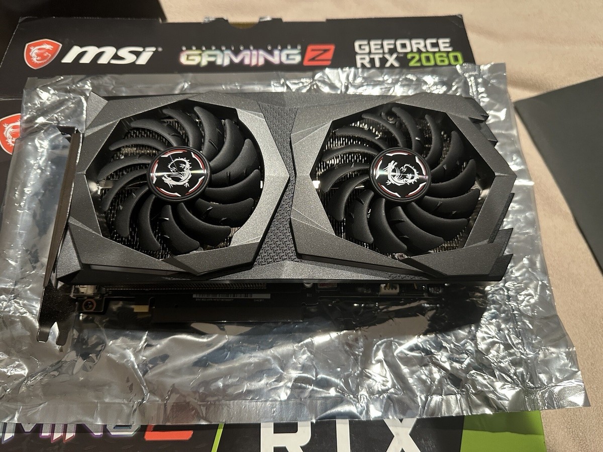 MSI GeForce RTX 2060 Gaming Z 6GB GDRR6 256-bit HDMI/DP G-SYNC