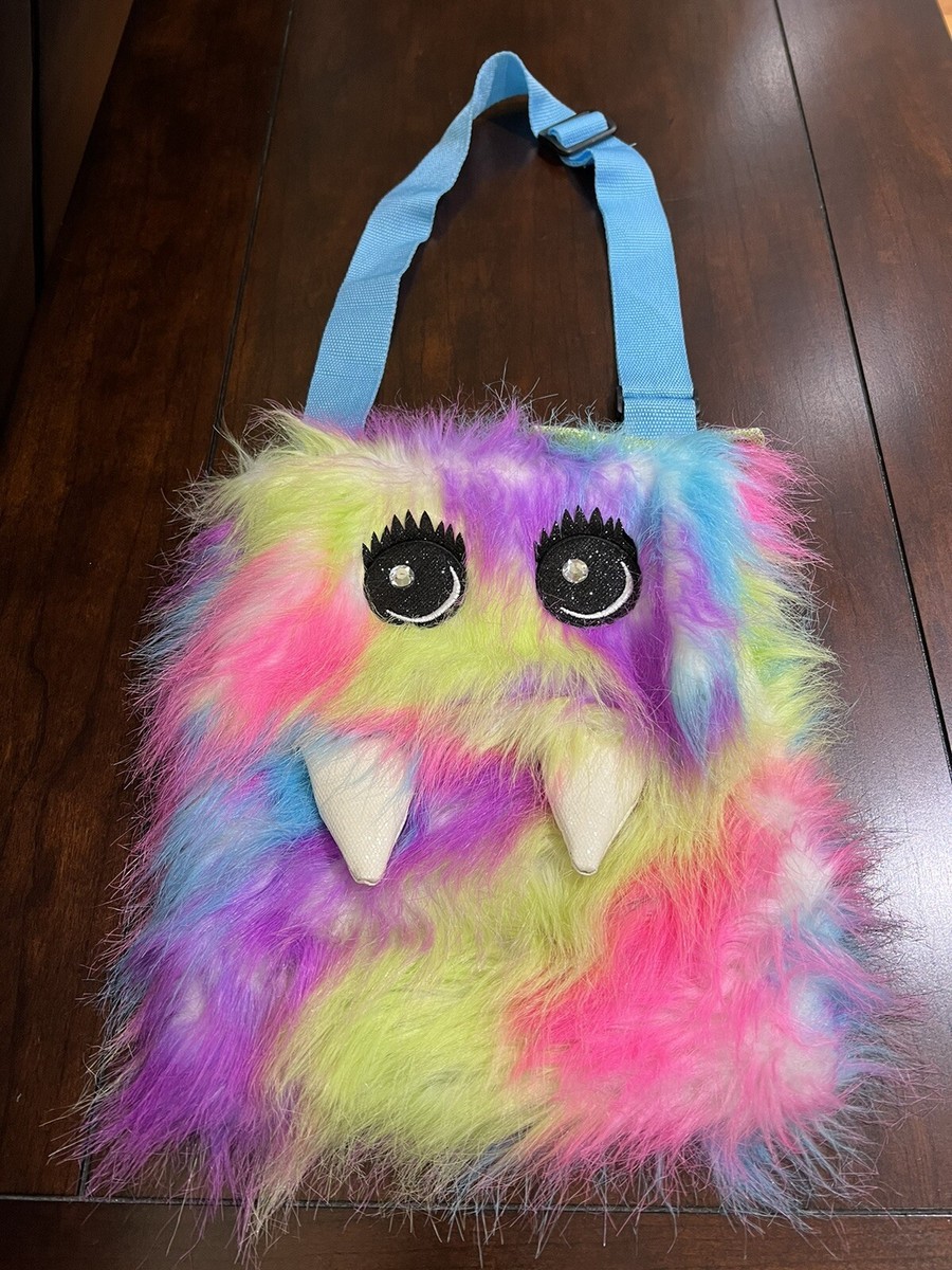 Justice MONSTER CROSSBODY TOTE Childs Bag Purse 