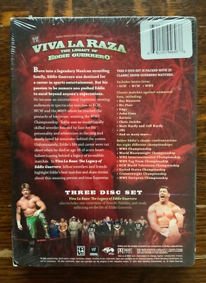 WWE Viva La Raza: The Legacy of Eddie Guerrero DVD NEW Sealed John