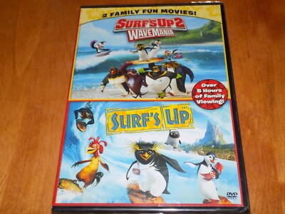 SURF'S UP + SURF'S UP 2 WAVEMANIA Surfing Penguin Penguins