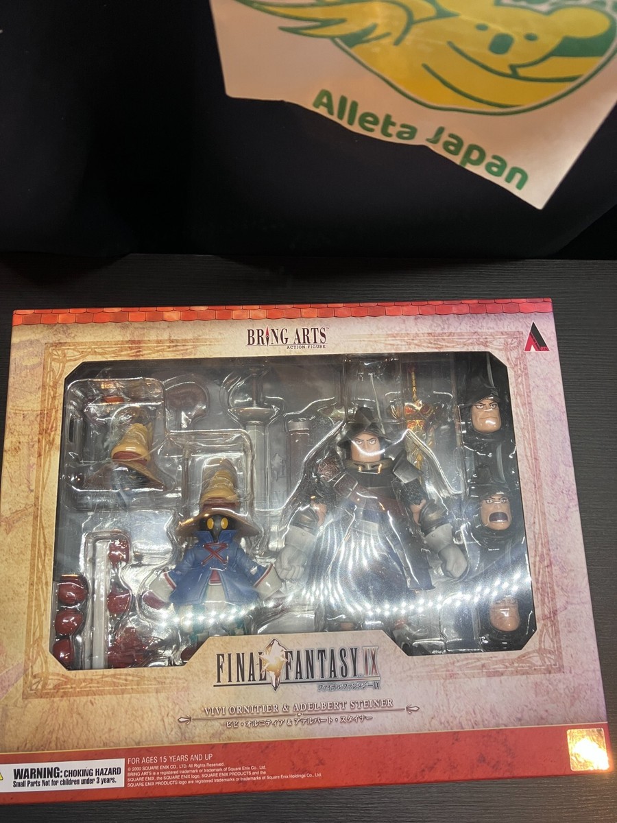 Final Fantasy IX Vivi Ornitier Adelbert Steiner Figure Bring Arts