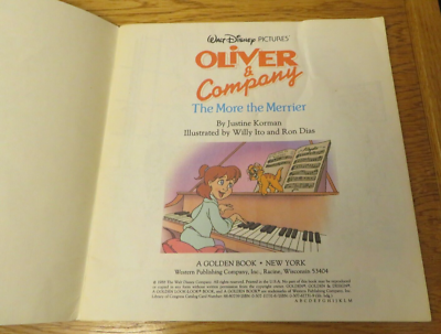 Walt Disney Pictures' Oliver & Company: The More the Merrier by