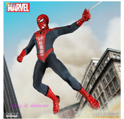 Mezco Toyz 1/12 Marvel Spider-Man Action Figure Toy Model In Stock
