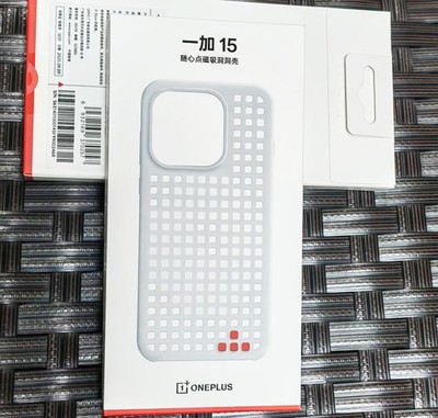 Original Oneplus 15 Hole-Pattern Aramid Fiber Sandstone Magnetic