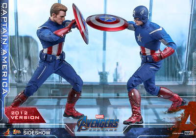 1/6 Avengers Endgame Captain America 2012 Version Hot Toys 904929