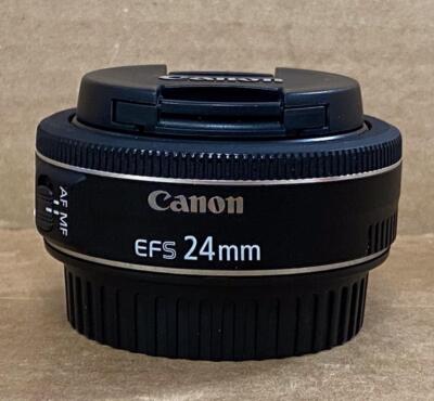 CANON EF-S 24mm f/2.8 STM LENS- USED. | eBay