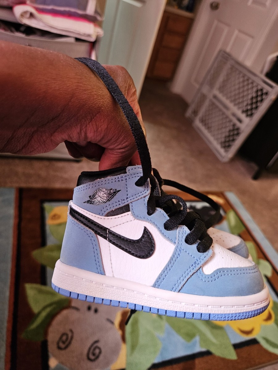 Nike Air Jordan 1 Retro High TD 'University Blue ' Size 5c | eBay