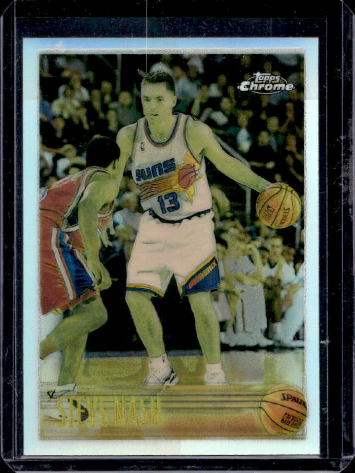 Steve Nash 1996 Topps Chrome #182 Refractor Price Guide - Sports