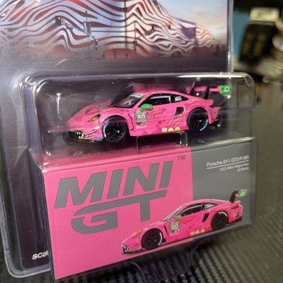 Mini GT Porsche 911 GT3 R #80 AO Racing ROXY PETERSEN MUSEUM | eBay