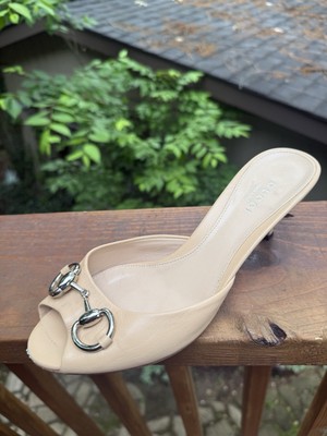 Gucci Lady Horsebit slide mule sandals shoes sz 36 EUR 6 US | eBay