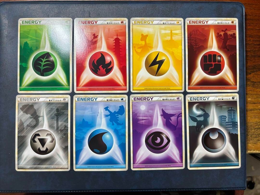 Pokemon Card Legend Energy 8 Complete Set Heartgold HGSS Legends