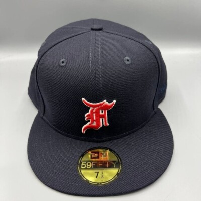 Fear of God Hat Men 7 7/8 Navy 59Fifty New Era Fitted Cap FOG