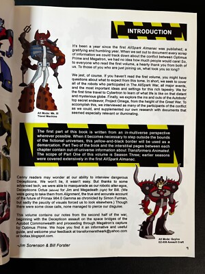 Transformers Animated The Allspark Almanac II by Jim Sorenson