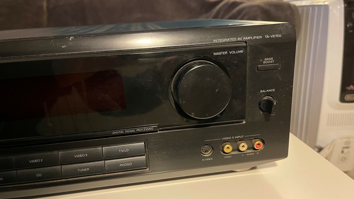 Sony Hifi Amplifier AV TA-VE700 with remote control | eBay UK
