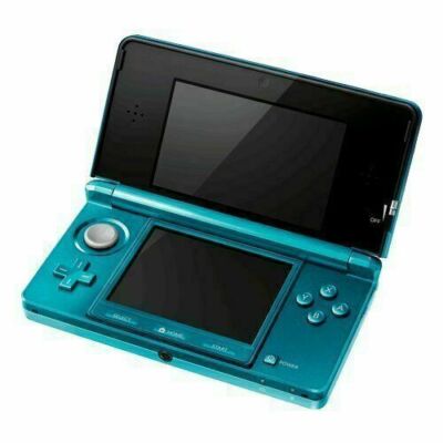 Pre owned Nintendo 3DS Handheld System - AquaBlue with games