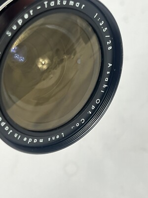 Pentax Super Takumar 28mm f3.5 Lens M42 Early Fat Version - USA