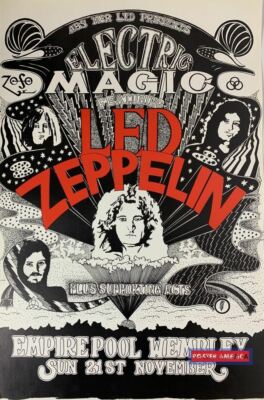 Led Zeppelin Empire Pool Wembley 90's Vintage UK Import Repro