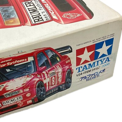 Tamiya 1/24 ALFA ROMEO 155 V6 TI Sports Car Series No.37 Plastic
