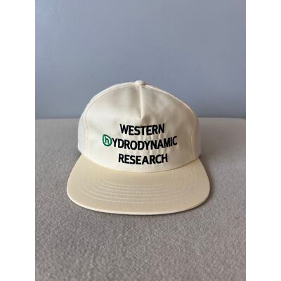 Hidden NY Western Hydrodynamic Research Promotional Hat - Natural