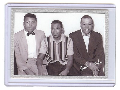MUHAMMAD ALI - Joe Louis - Sugar Ray - Boxing 1991 AW Sports Cklst