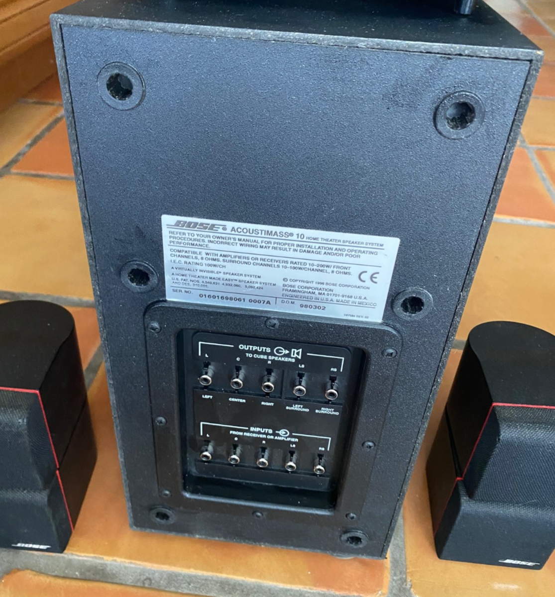 スピーカー・ウーファー Bose am10III スピーカー・ウーファー Bose AM