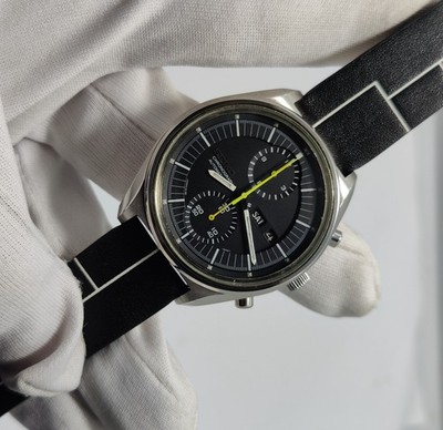 N-MINT} SEIKO AUTOMATIC CHRONOGRAPH 6138-3002 JUMBO VINTAGE MEN'S